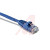 HellermannTyton - PCBLU1 - 1/pkg Blue 1.0 ' Category 5e patch cord|70332201 | ChuangWei Electronics