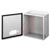 Hoffman - A12064CH - IP65 12.0 x 6.0 x 4.0 in. Latches Hinged Gray Steel Box-Lid Enclosure|70302813 | ChuangWei Electronics