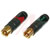 Neutrik - NF2C-B/2 - IEC Approved Red and Black 3 to5.5 mm Brass CuZn39Pb3 Plug Phono Plug|70088602 | ChuangWei Electronics