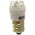 SloanLED - 160-607 - 45 Deg 750 mcd 25 mA 60 VAC/VDC Clear White Cand Screw T-4 1/2 Lamp, LED|70015557 | ChuangWei Electronics