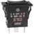 NKK Switches - WR18AF - 125V 15A QC Snap In IP67 (ON)-OFF-(ON) SPDT Rocker Switch|70367943 | ChuangWei Electronics