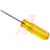 Apex Tool Group Mfr. - R182V - Carded Amber Handle 1/8 In. X 2 In. Regular Round Blade Screwdriver Xcelite|70222912 | ChuangWei Electronics