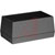 Serpac - 253,BK - S Series IP40 5.62x3.25x2.5 In Black ABS,UL94HB Desktop Box-Lid Enclosure|70196473 | ChuangWei Electronics