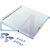 Hoffman - PSHDM - Steel fits Door Fame Folding Shelf LtGray|70312384 | ChuangWei Electronics