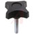 Electronic Hardware Corporation (EHC) - 054P20S-M650 - M6 x 50mm steel stud dia 50mm thermoplastic 4-prong clamp Knob|70670033 | ChuangWei Electronics