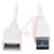 Tripp Lite - UR024-003-WH - 3ft USB 2.0 Universal Reversible Extension Cable M/F White 3'|70591725 | ChuangWei Electronics