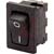 Arcolectric - H8600VBBB - BLACK 250VAC; 0.187 IN. QC; ACTUATOR 16A MINIATURE; SPST; ON-OFF ROCKER SWITCH|70065604 | ChuangWei Electronics