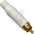 Amphenol Audio - ACPR-WHT - Gold plated contacts Coloured shell Diecast shell RCA Plug|70400417 | ChuangWei Electronics
