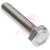 RS Pro - 520302 - Plain Stainless Steel Hex M10x50mm Set Screw|70789895 | ChuangWei Electronics