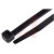 RS Pro - 8111495 - 190mmx4.8 mm Black Nylon Non-Releasable Cable Tie|70655213 | ChuangWei Electronics