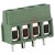 Altech Corp - MVE-154 - 300 V 10/17.5 A Green 30-16 AWG Vert 5 mm 4 PCB Term Blk Conn|70078261 | ChuangWei Electronics