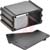 Box Enclosures - B1-040BK - 1.18 H X 2.5 W X 1.57 L BLACK ANODIZED 8 SCREWS 2 PLATES ALUMINUM ENCLOSURE|70020225 | ChuangWei Electronics