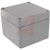 Altech Corp - 150-008 - AL Series NEMA4X IP65 3.94x3.94x3.15 In Gray Aluminum,Die Cast Box-Lid Enclosure|70075191 | ChuangWei Electronics