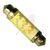 JKL Components Corporation - LE-0603-02Y - Automotive LED Festoon Lamp 43 mm Yellow 12 V dc 20 mA 10.5mm 2 lm|70314504 | ChuangWei Electronics