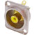 Neutrik - NF2D-4 - Jacks RCA D series style- yellow - nickel|70549089 | ChuangWei Electronics
