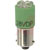 SloanLED - 197-DP285 - T3-1/4 BAYONET BASE SINGLE LED, ULTRA GREEN 28V DUAL POLARITY Lamp|70015448 | ChuangWei Electronics