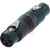 Neutrik - NA3FF-B - black Adapter - 3 pin female XLR to 3 pin female XLR - pre-wired|70548712 | ChuangWei Electronics
