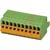Phoenix Contact - 1717990 -  12 A Green 24-16 AWG 5 mm 5 Insulation Displacement Plug Term Blk Conn|70055437 | ChuangWei Electronics