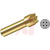 Smiths Interconnect Americas, Inc. - S-0-H-2.2-G - GOLD PLATED PLUNGER 2.2 SPRING FORCE SERRATED TIP SIZE 0 SERIES S|70009082 | ChuangWei Electronics