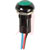 APEM Components - IPR1FAD3L0G - Green Act/Wire Leads/Green LED Latching PB IP67 Sealed Switch|70066040 | ChuangWei Electronics