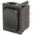 Marquardt Switches - 1839.3512 - 6.3 QC Black Non-Illuminated 125-250VAC 16A IP40 ON-OFF-ON DPDT Rocker Switch|70459145 | ChuangWei Electronics