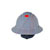 3M - H-808R-UV - with Uvicator Gray 4-Point Ratchet Suspension Full BrimH-808R-UV Hard Hat|70479572 | ChuangWei Electronics