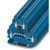 Phoenix Contact - 3044649 - 5.2 mm W Blue 26-12 AWG Screw Feed Thru DIN Rail Term Blk Conn|70170174 | ChuangWei Electronics