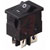 Omron Electronic Components - A8WD1163 - horizon sealed black DPST rocker Switch|70355419 | ChuangWei Electronics