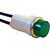 Wamco Inc. - WL-1053C5 - 22AWG Wire Leads Lens,High Hat 208-250 VAC 0.500 In Green Neon Indicator,Pnl-Mnt|70117763 | ChuangWei Electronics