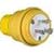 Pass & Seymour - PS26W47 - NEMA 4,4X 125V 20A Rubber Watertight Plug|70050701 | ChuangWei Electronics