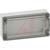 Altech Corp - 101-006-91 - TG Series Clear Cover IP67 6.38x3.23x2.17 In Gray ABS Desktop Box-Lid Enclosure|70074983 | ChuangWei Electronics