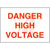 Panduit - PPS0710B364 - DANGER HIGH VOLTAGE Polyester Adhesive Sign|70386966 | ChuangWei Electronics