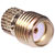 Johnson-Cinch Connectivity Solutions - 142-1721-001 - Beryllium Copper 0.375 in. Brass Straight Knurl Mount Cable Connector|70090519 | ChuangWei Electronics