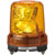 Patlite - RLR-M1-P-Y - Rotating LED Warning Light 12VDC & 24VDC Yellow LED 162mm Rotating Beacon|70515148 | ChuangWei Electronics