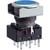 IDEC Corporation - LB6ML-M1T64R - UL CSA Red Solder tabs Metal bzl 18.2mm mnt DPDT 24V LED Switch, pushbtn|70232805 | ChuangWei Electronics