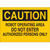 Brady - 22069 - ROBOT OPERATING AREA DO NOT ENTER AUTHORIZED PERSONS Caution Header Plastic Sign|70392545 | ChuangWei Electronics