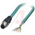 Phoenix Contact - 1406121 - NPL 2 m Plug straight to Open end 70C PUR 8-pos. shielded M12 Ethernet|70276866 | ChuangWei Electronics