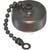 Amphenol Industrial - 97-60-14(621) - black zinc for size 14 recept metal prot cap w/bead chain connector accessory|70143157 | ChuangWei Electronics