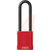 ABUS USA - 74HB/40-75 KA RED - Red KA Shackle 3in H 1/4in Dia 1-1/2in W 6 Pin Plastic Covered Padlock|70566921 | ChuangWei Electronics