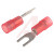 RS Pro - 2673717 - Red Nylon M3 (#4) 22 - 16 AWG SNYD Series Insulated Crimp Spade Connector|70642534 | ChuangWei Electronics