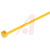 RS Pro - 233229 - 100mmx2.5 mm Yellow Nylon Non-Releasable Cable Tie|70637474 | ChuangWei Electronics