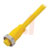 Balluff - BCC090Z - PVC 10m 4 cond. 7/8-16 Female to Cut-end; Yellow Cordset|70375348 | ChuangWei Electronics