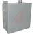 Hammond Manufacturing - 1414PHH4 - 1414 PH Series Hinged NEMA13 8x8x4 In Gray Steel Panel Mount Flanged Enclosure|70167215 | ChuangWei Electronics