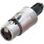 Neutrik - NC3FXX-WOB - nickel/silver strain relief w/oboot/ring female 3 pin Cable end XX series|70548914 | ChuangWei Electronics
