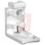 TE Connectivity - 643075-2 - AMP White 2 Closed End Nylon MTA-100 Connectors Cover, Strain Relief|70083618 | ChuangWei Electronics