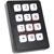 Storm Interface - 7203-12TW203 - Keypad; Rugged; 12 Key; Illuminated; White w/Black Markings; IP65 Sealed