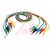Global Specialties - GSA-3233-100 - COLORS 100CM STACKING BANANA PLUGS LEAD SET|70156555 | ChuangWei Electronics
