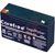 Eagle Picher - CF6V10 - Quick Disconnect: 0.187 10Ah 6VDC Lead Acid Rectangular Rechargeable Battery|70141108 | ChuangWei Electronics