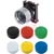 Eaton - Cutler Hammer - M22-DG-X-SWRGYB - BLACK/RED/GREEN/BLUE/YELLOW FLUSH WITH GUARD BUTTONLESS PUSHBUTTON PUSHBUTTON|70057761 | ChuangWei Electronics