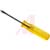 Apex Tool Group Mfr. - S3163 - Amber Handle 3/16 In. X 3 In. Regular Square Blade Screwdriver Xcelite|70223009 | ChuangWei Electronics